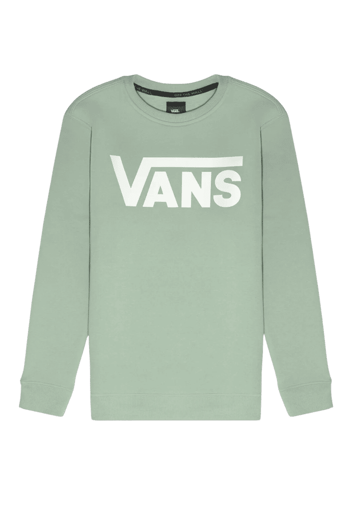 Moletom Vans Classic Crew Iceberg Green Infantil