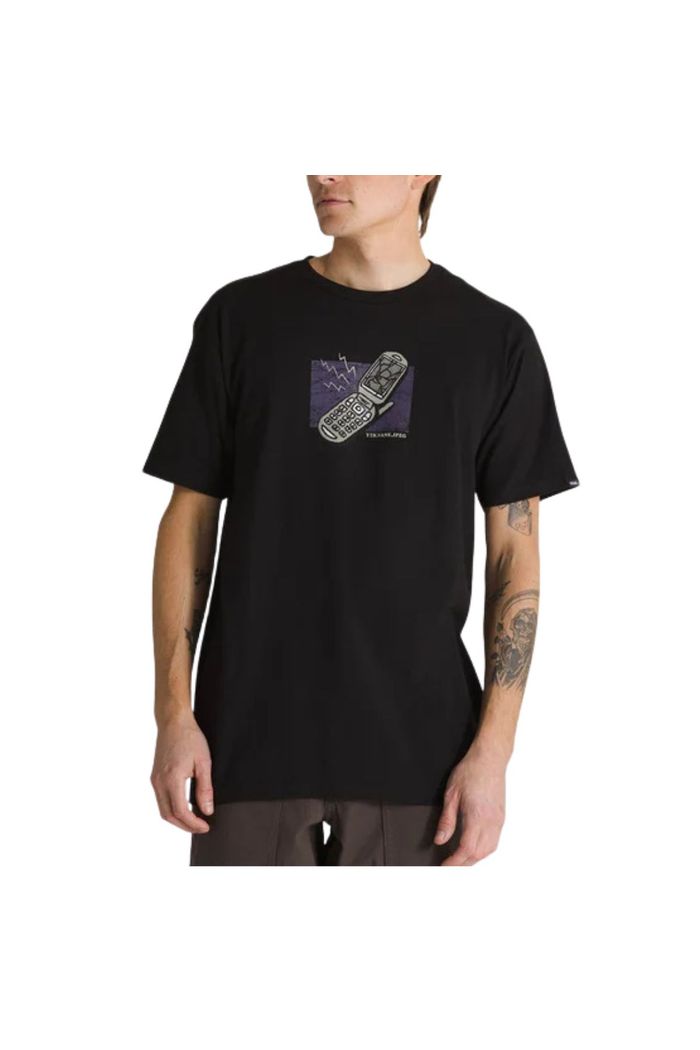 Camiseta Vans Take The Call SS Nostalgic Digital Black