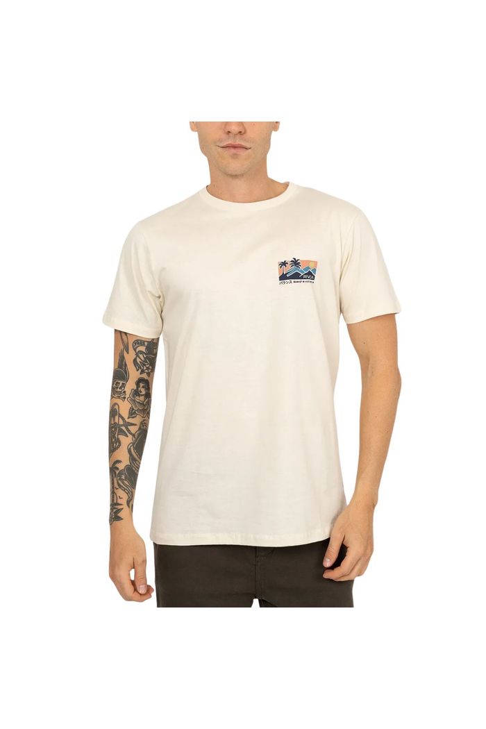 Camiseta Rvca M/C Palm Trail
