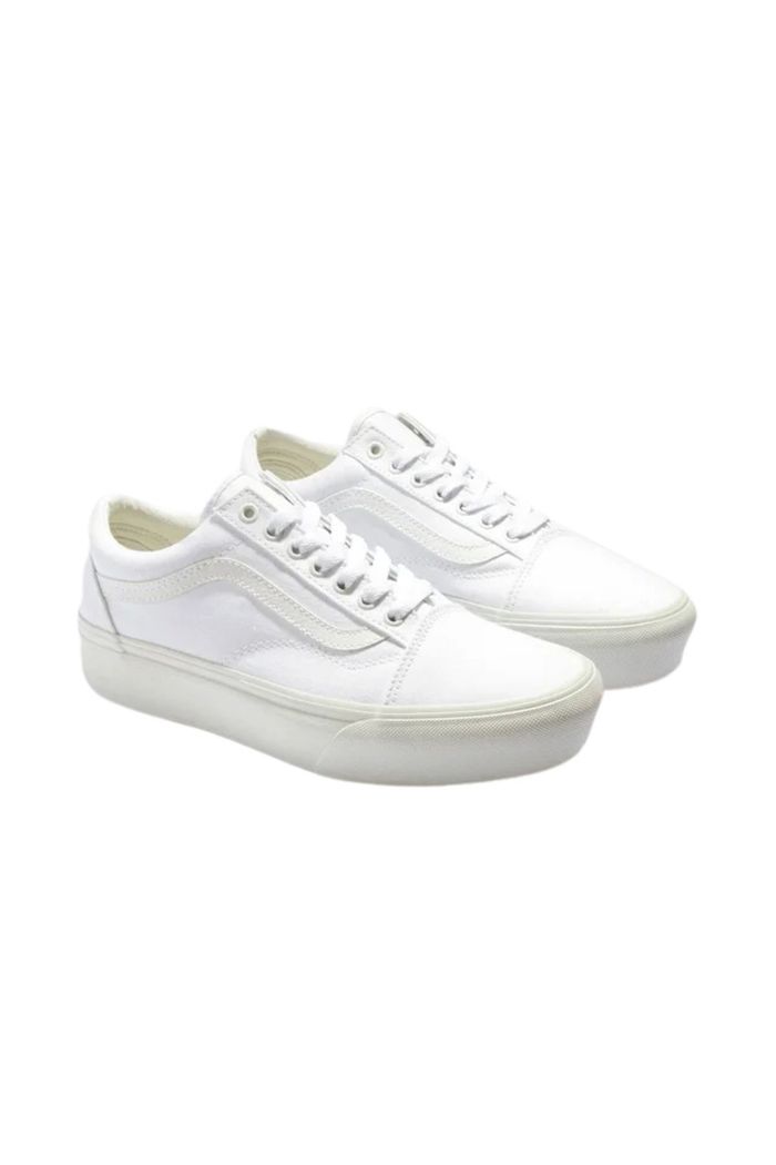 Tênis Vans Old Skool Plataforma True White