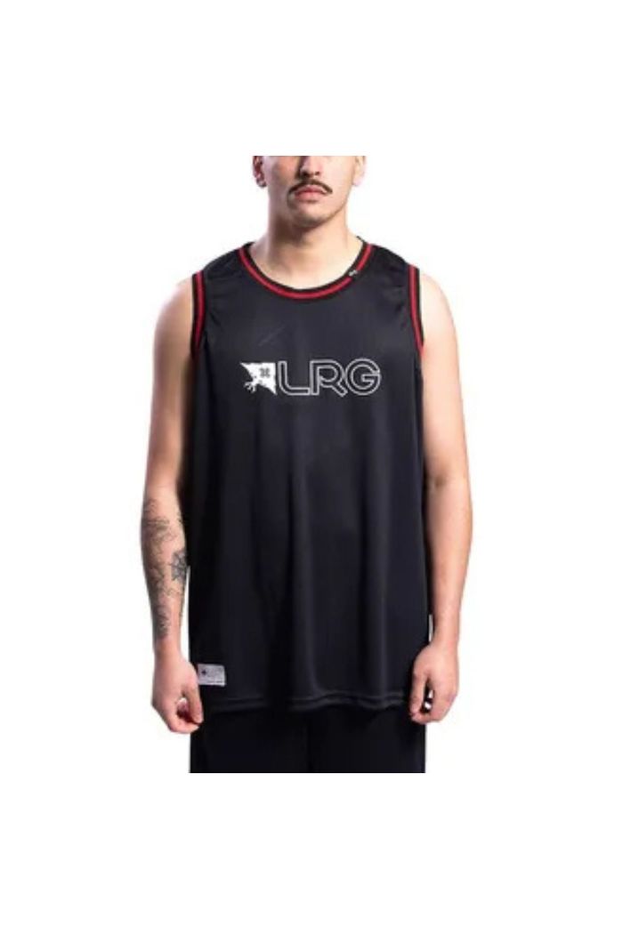 Regata Over Lrg Life Makers Mesh Tank Preto