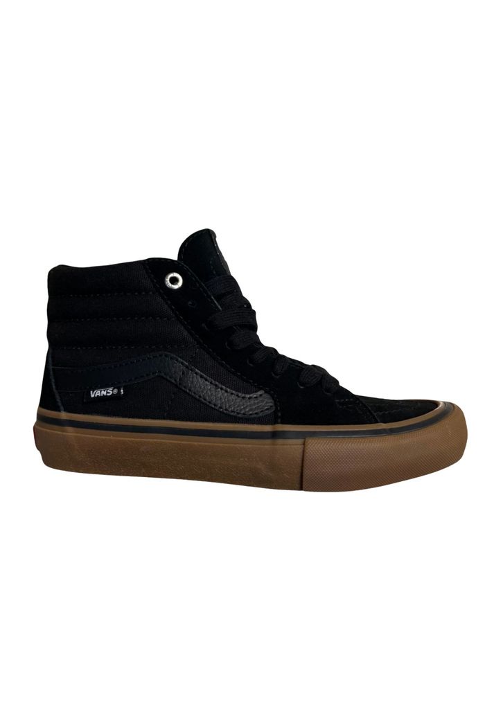 Tênis Vans Skate Hi Black/Gum