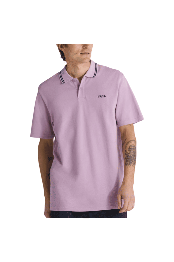 Camiseta Vans Polo Halecrest Lavender Mist