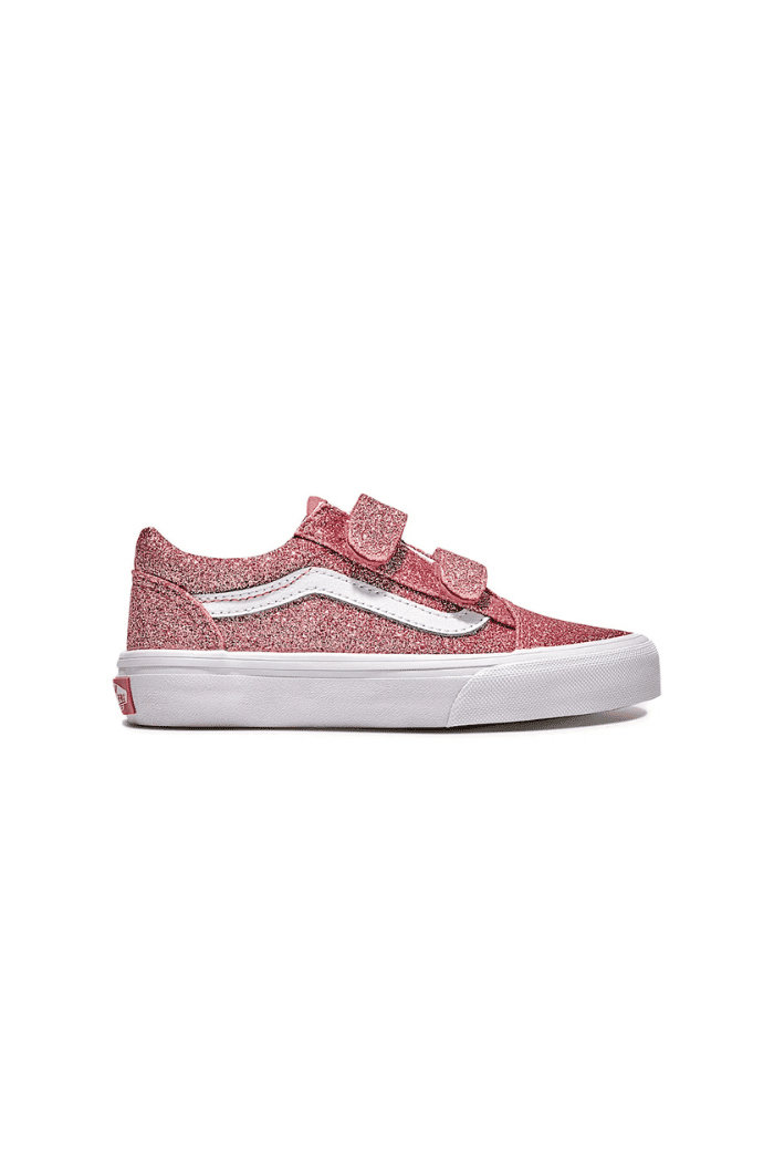 Tênis Vans Old Skool Glitter Rose Gold Infantil
