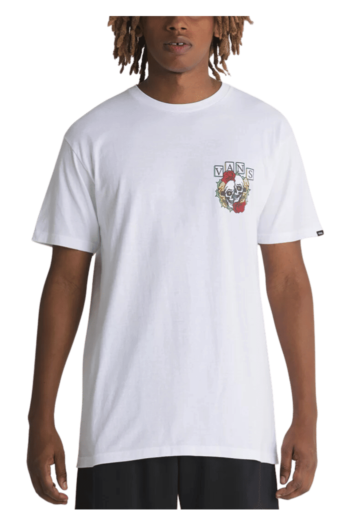 Camiseta Vans Break Apart Rosette White
