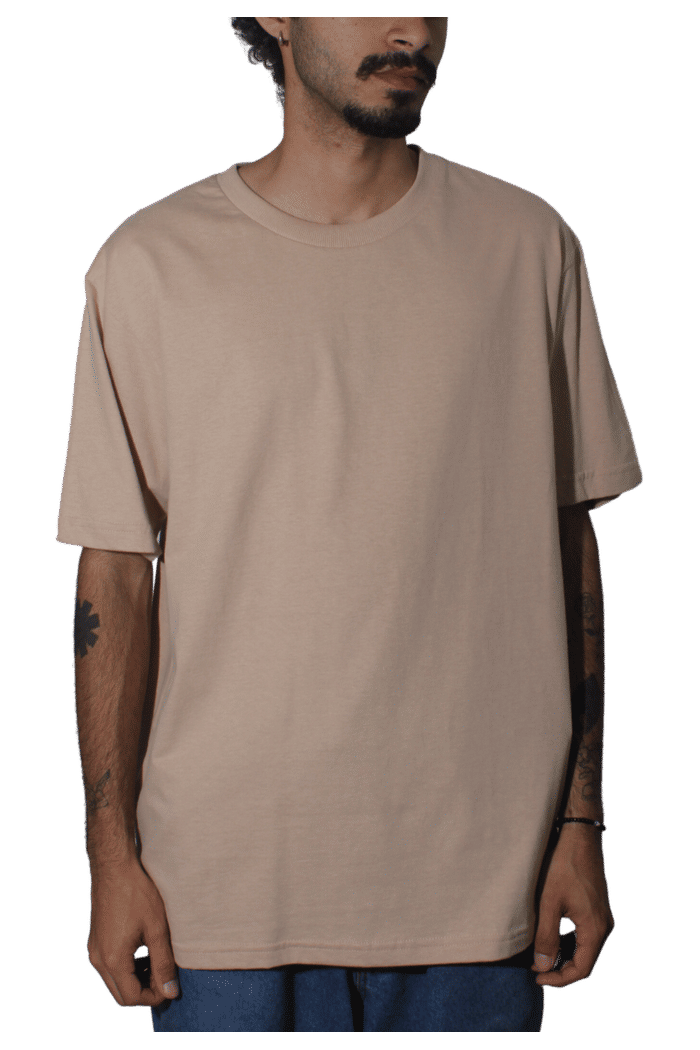 Camiseta Tupode Plain Bege