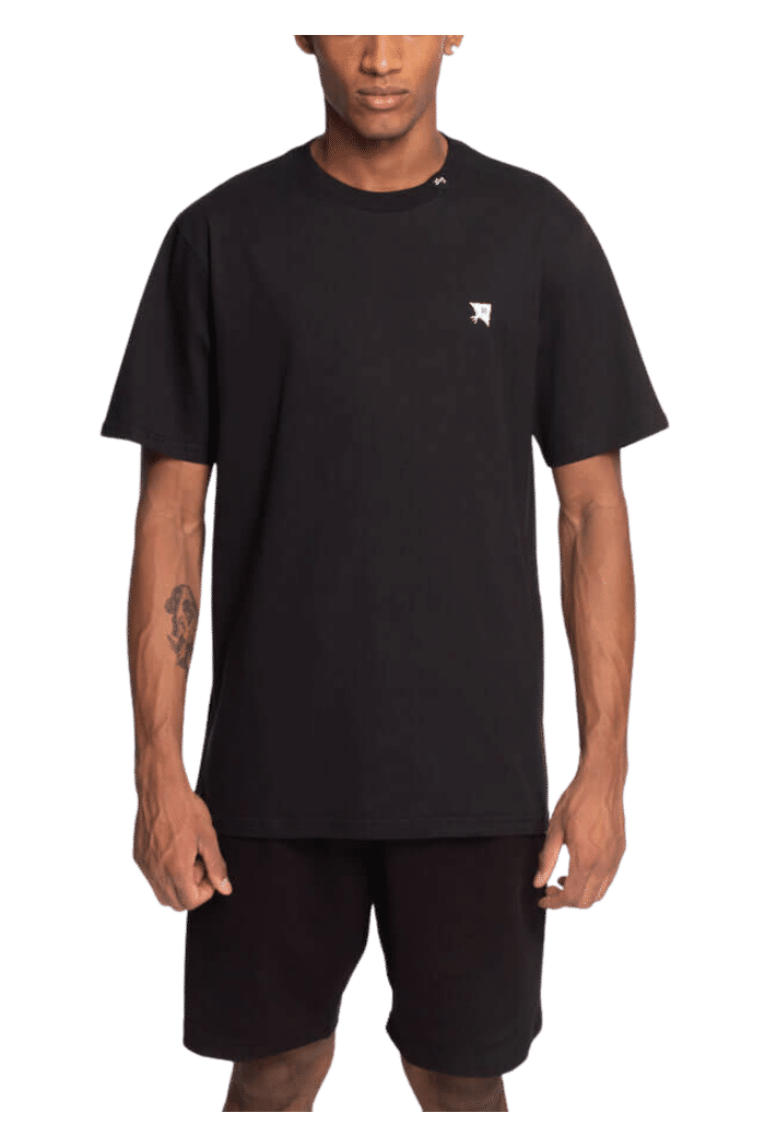 Camiseta Lrg Stacked Preto