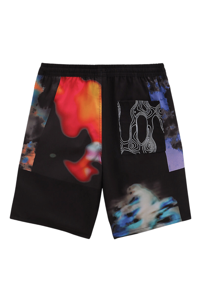 Bermuda Vans Window Elastic Waist Quasi Black