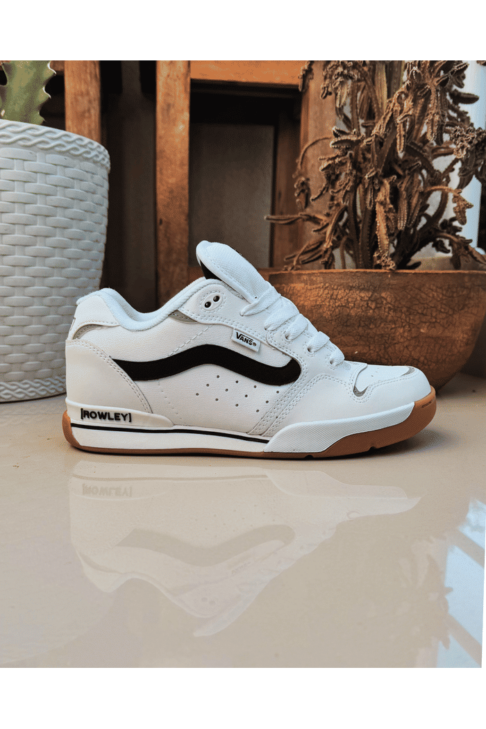 Tênis Vans Rowley Xlt White/Black