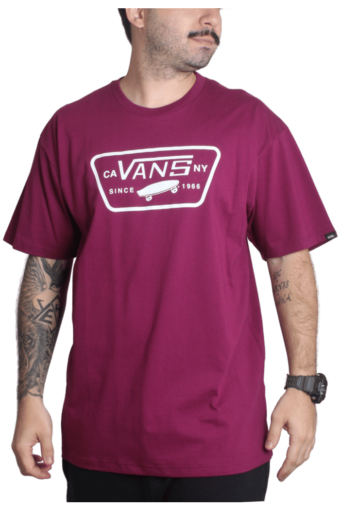 Camiseta Vans Full Patch Purple Potion