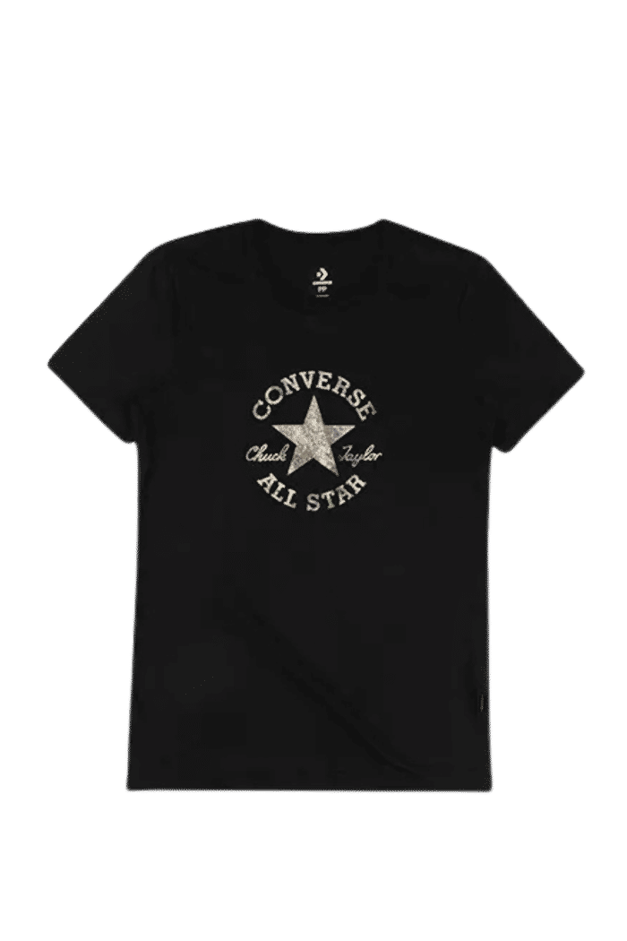 Camiseta Converse All Star Patch Logo Glitter
