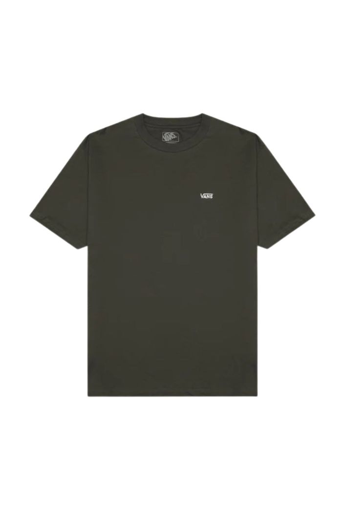 Camiseta Vans Core Basics Tee Coal Brown White
