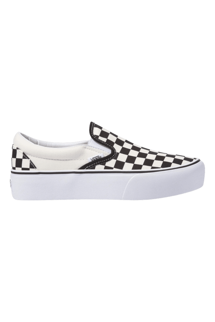Tênis Vans Classic Slip-On Platform Checkerboard