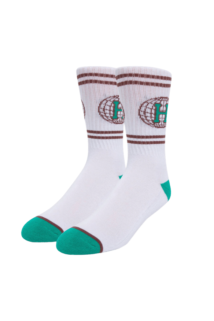 Meia HUF City Rollers Crew Socks