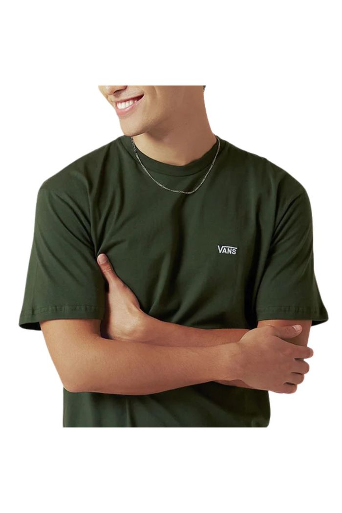 Camiseta Vans Core Basics Tee Dried Kelp Marshmallow