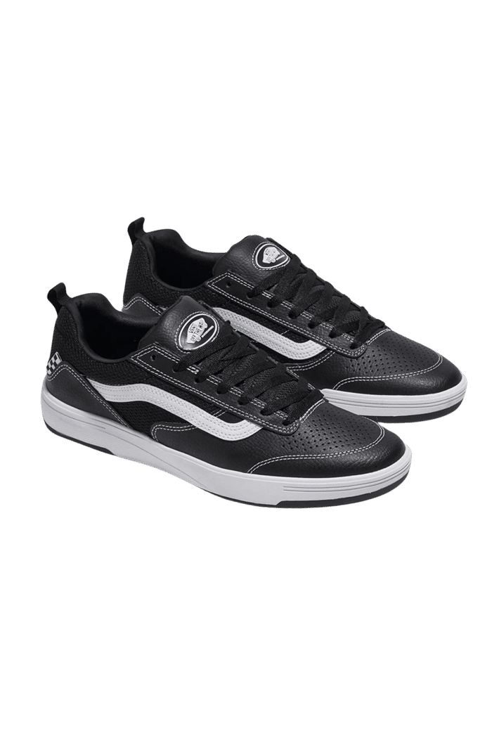 Tênis Vans Skate Zahba Black Leather