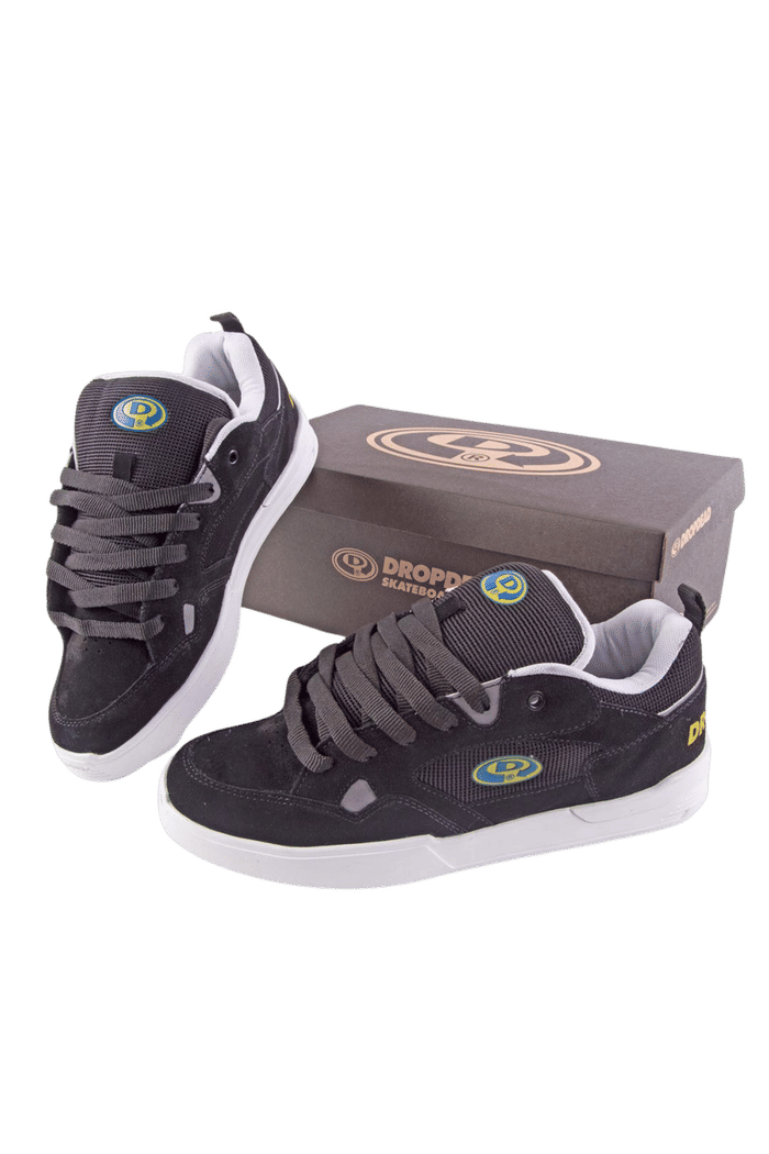 Tênis Drop Dead Ninety Preto/Amarelo