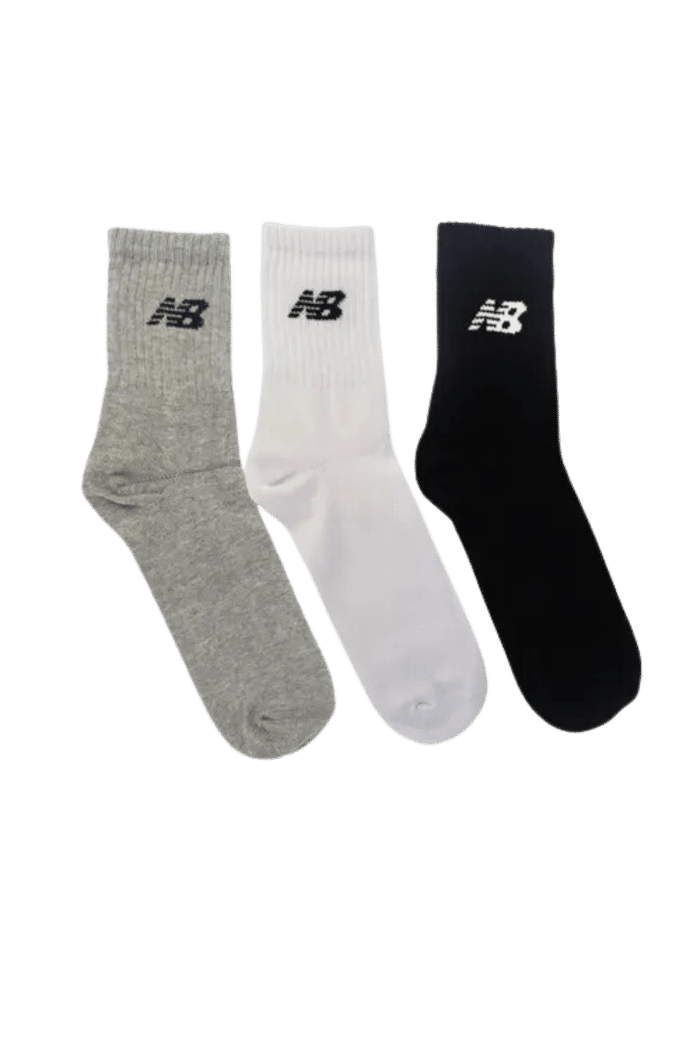 Kit 3 Meias New Balance Cano Alto