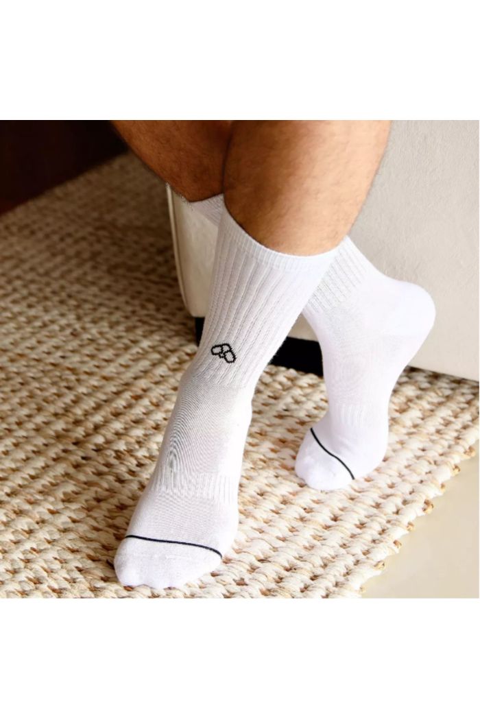 Meia Branca Lisa Zmz