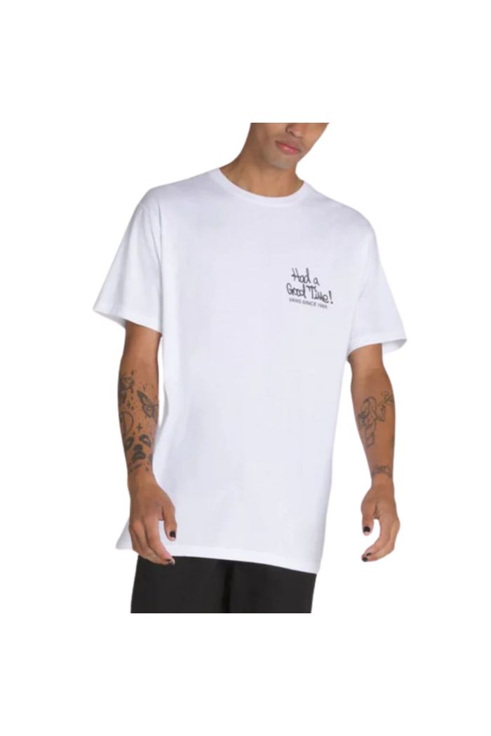 Camiseta Vans Good Times 66 Ss White