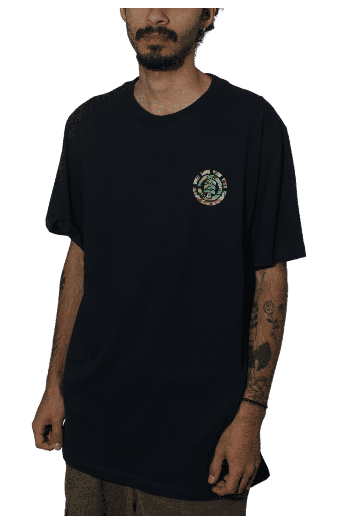 Camiseta Element Rivers Logo Marinho