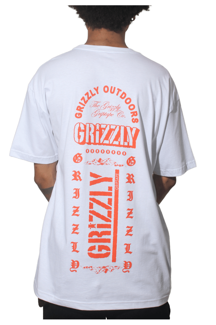 Camiseta Grizzly Legacy Tee Branco