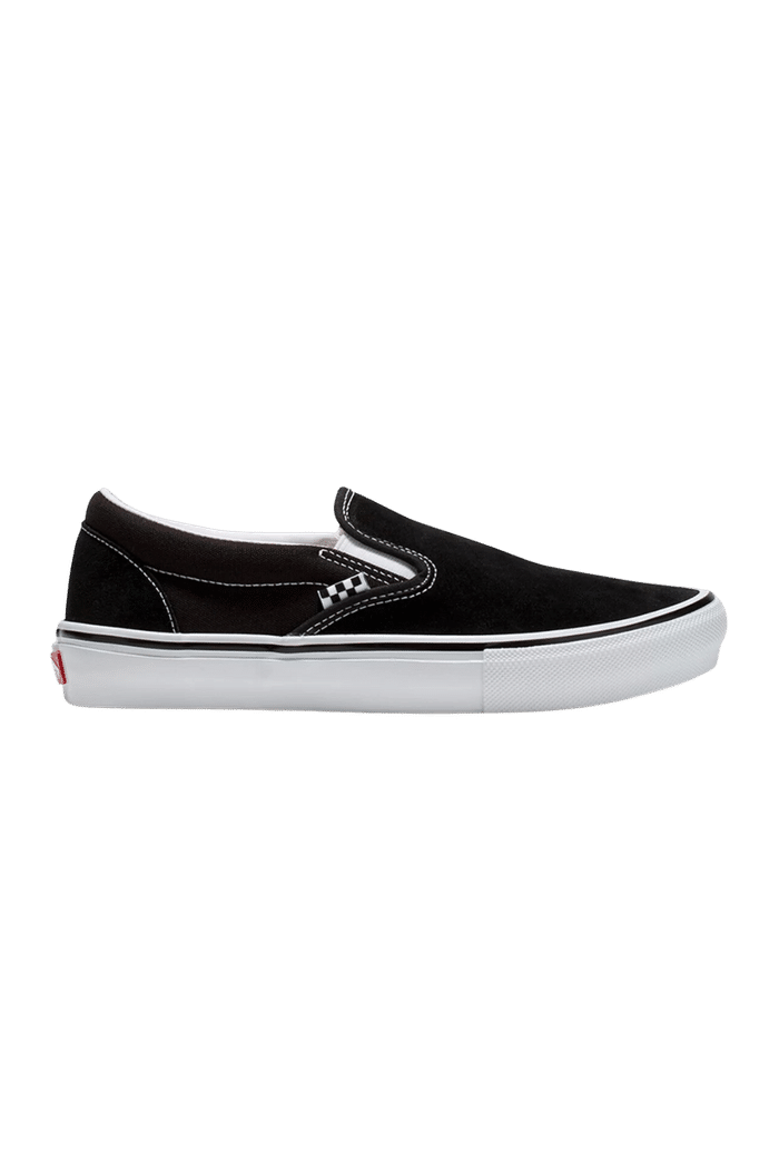 Tênis Vans Skate Slip-On Black White