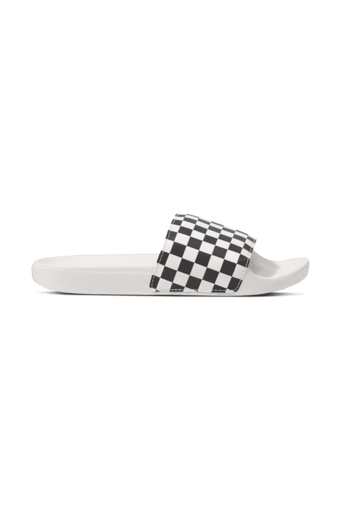 Chinelo Vans La Costa Black/Marshmallow (Preto/Checkerboard)