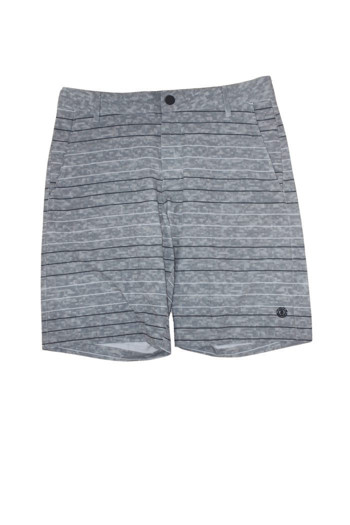 Boardshort Element Walk Striped Cinza