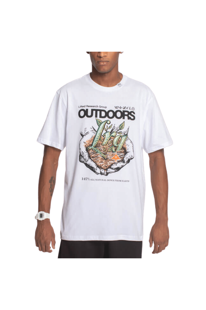 Camiseta Lrg Handle With Care Branco