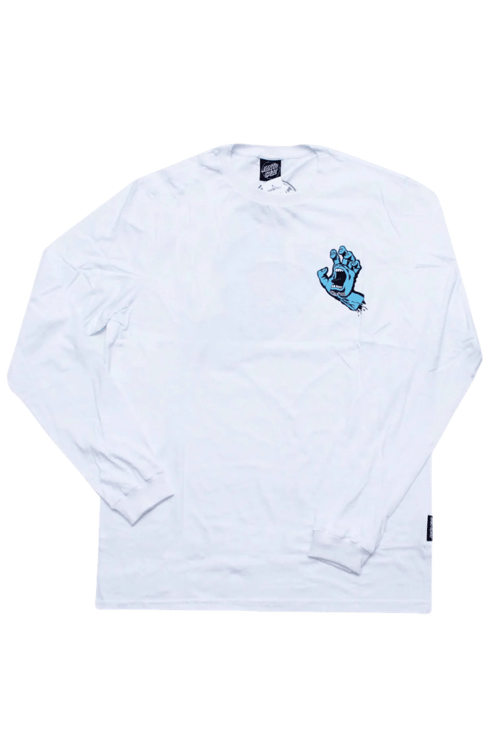 Camiseta Manga Longa Santa Cruz Frontandback Screaming Hand
