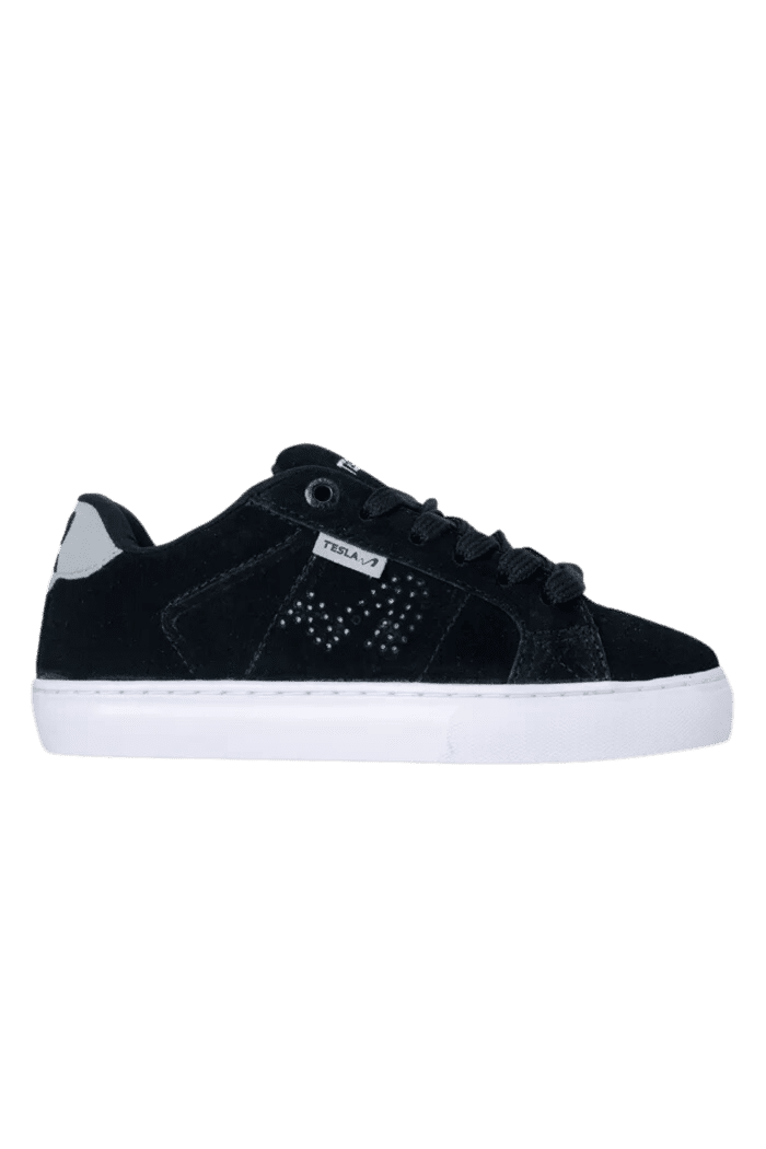Tênis Tesla Hertz Black Reflect - Preto/Branco/Refletivo (2101-02)