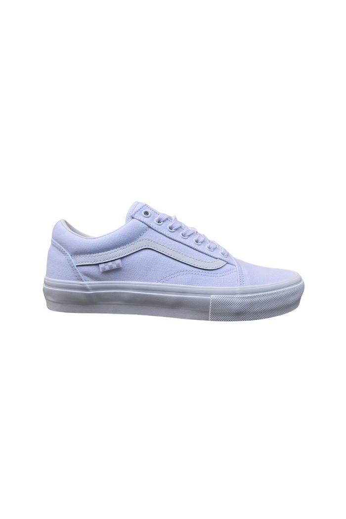 Tênis Vans Skate Old Skool Canvas True White