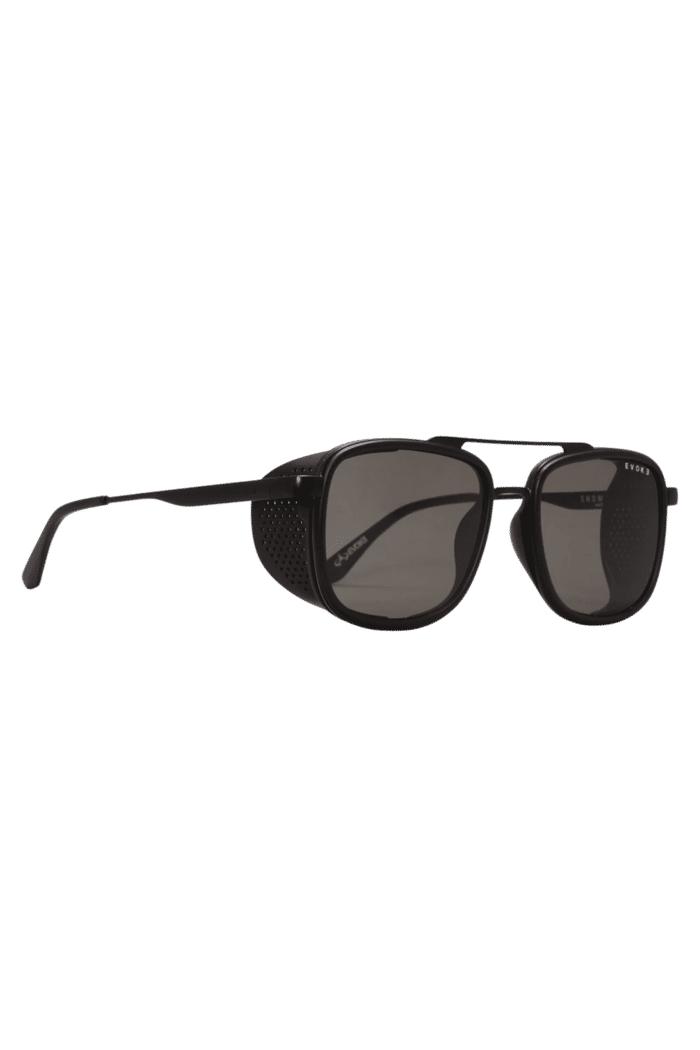 Óculos De Sol Evoke Snowstorm Black Matte Black Green Total