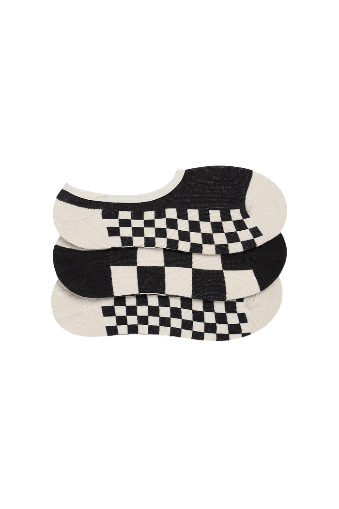 Kit 3 Meias Vans Checker Canoodle