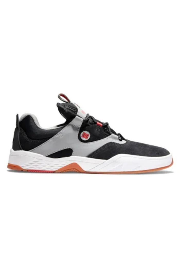 Tênis Dc Shoes Kalis Blacl/Grey/Red