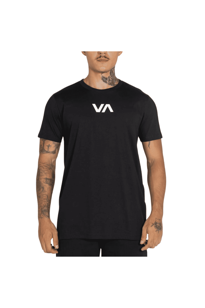Camiseta Rvca M/C Va Side Back Ps Preto