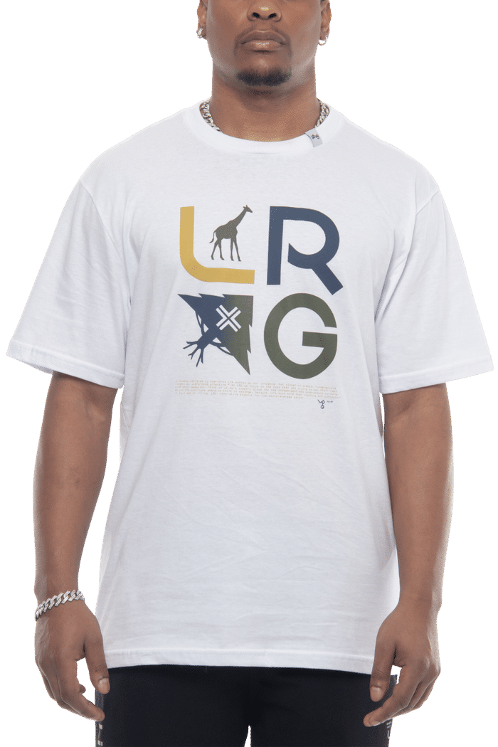 Camiseta Lrg Slogan Stacked Icons