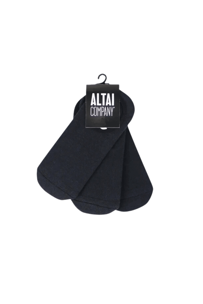 Meia Altai Soquete Preto - Pack Com 3 Meias