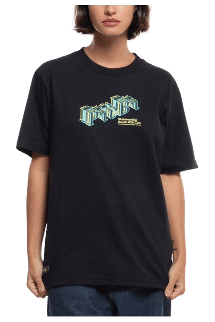 Camiseta Privê BR Camadas Preto