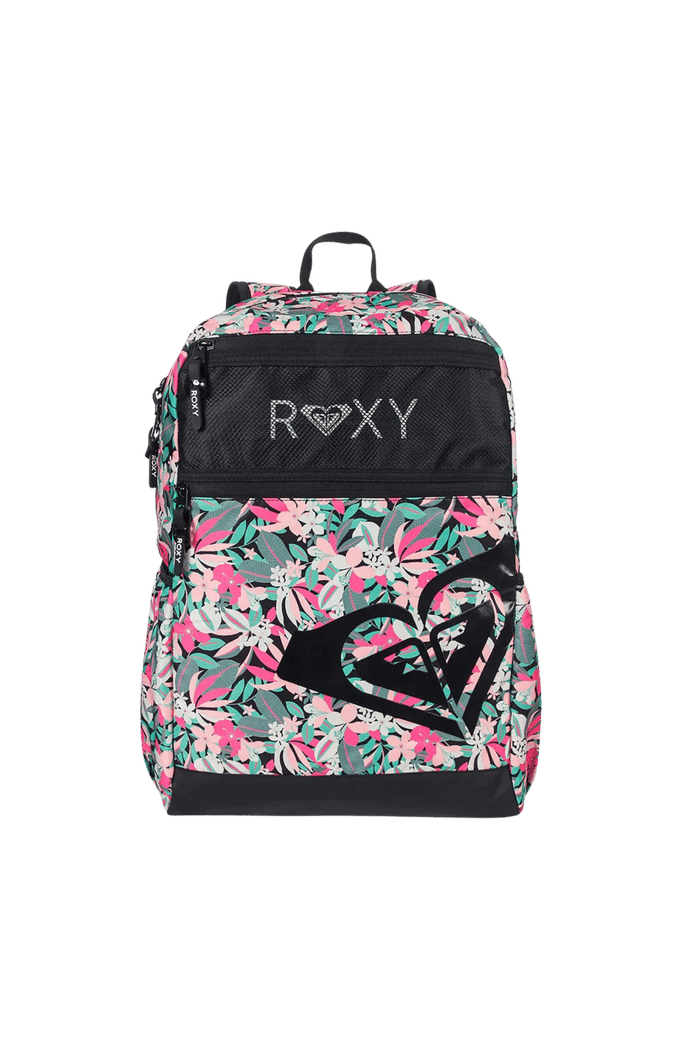 Mochila Roxy Paradise Preto/Rosa