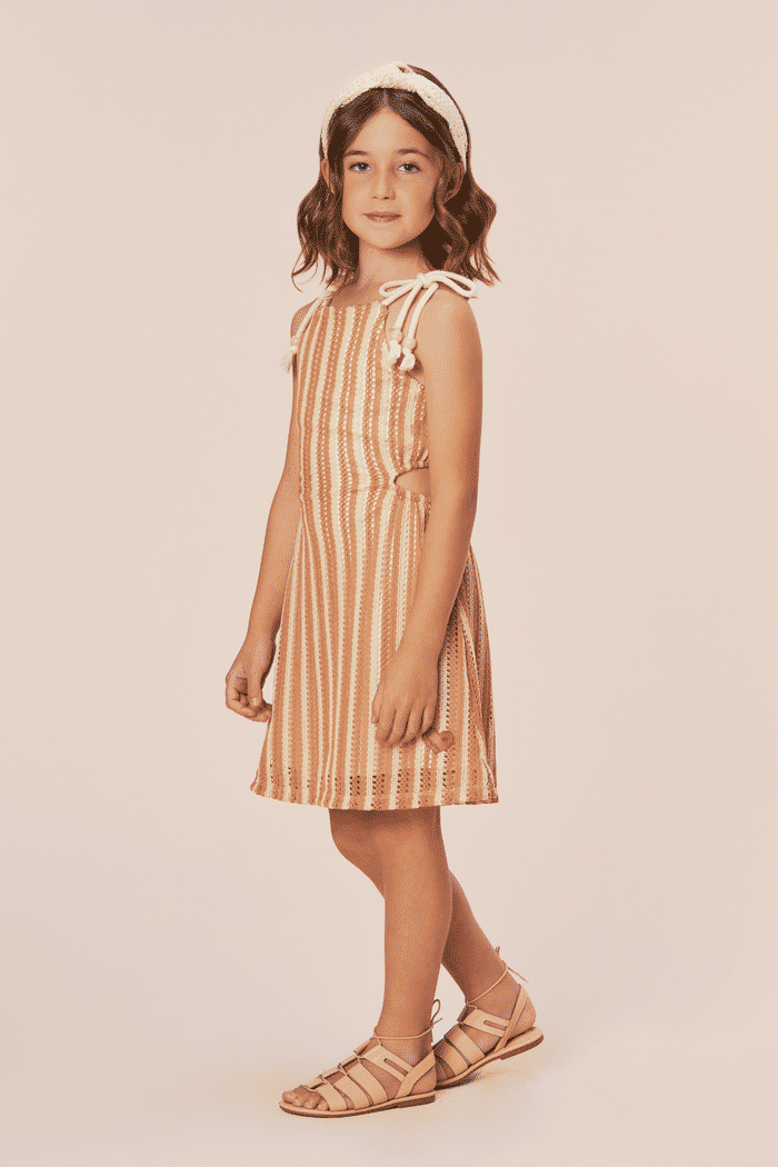 Vestido de malha tricô