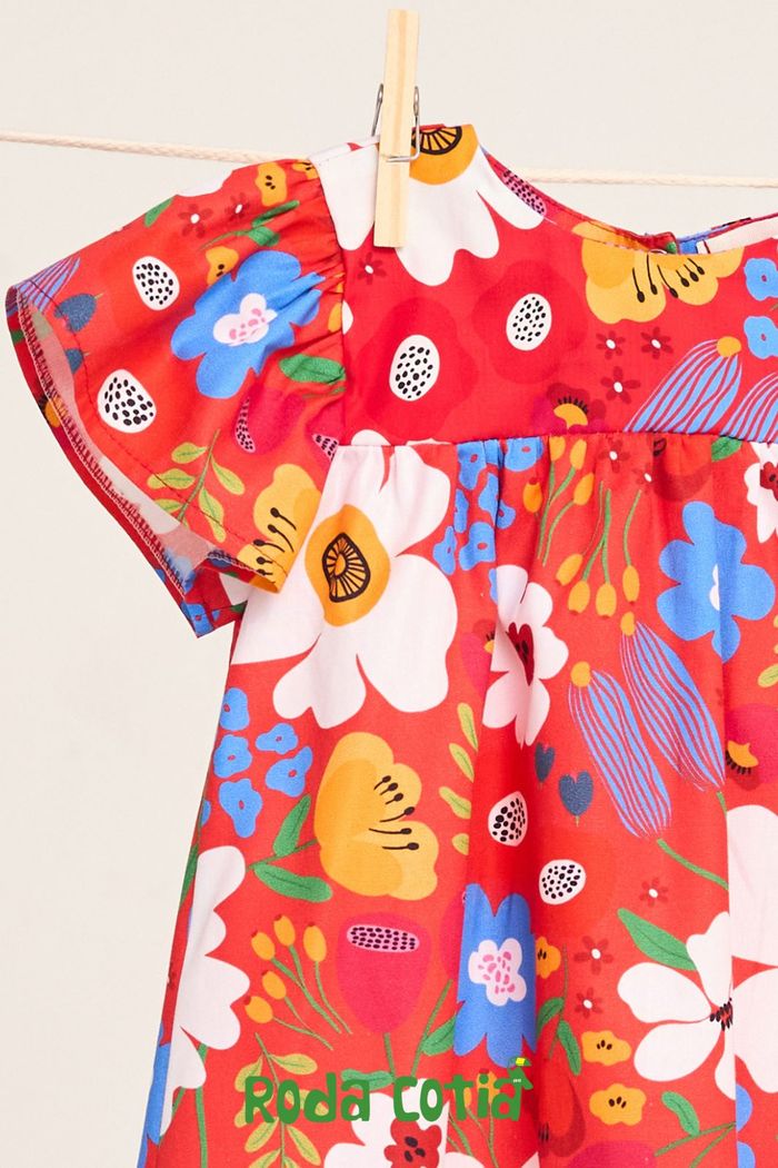 Vestido baby estampado