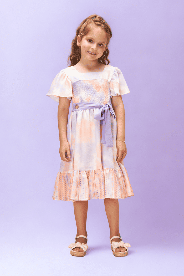 Vestido de estampa boho