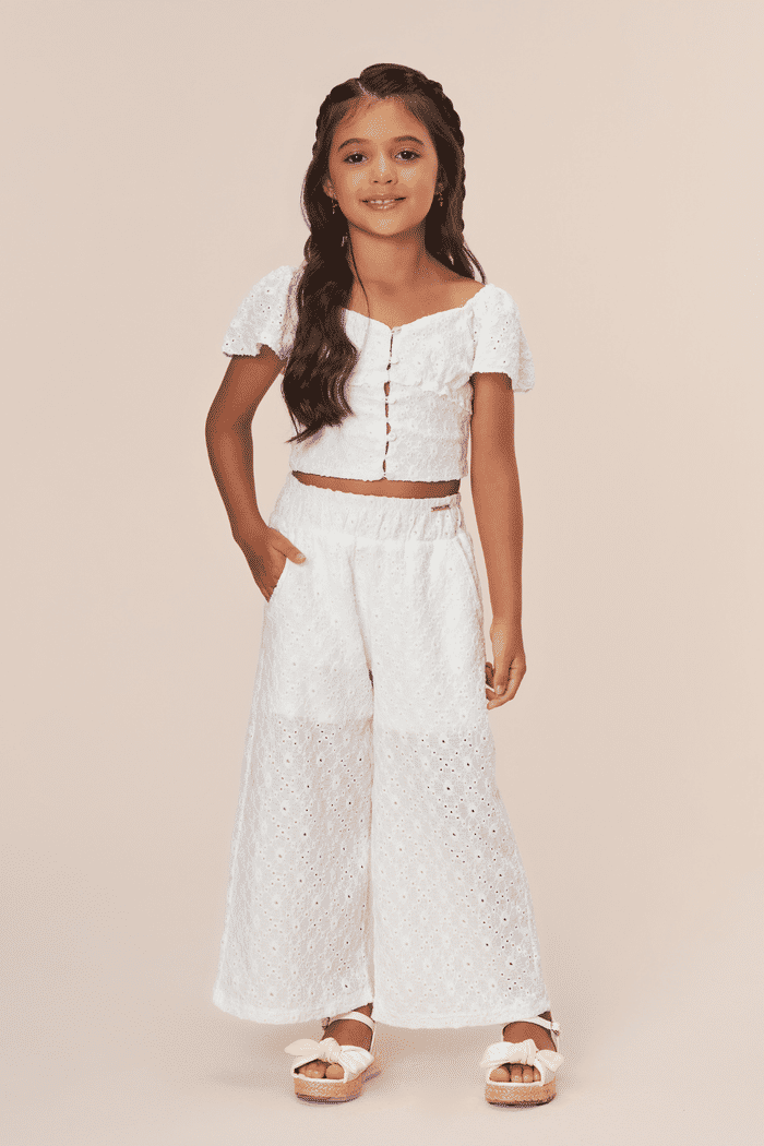 Pantacourt de malha laise