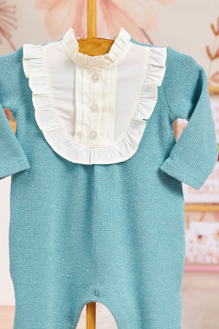 Macacão de tecido tricot com lurex