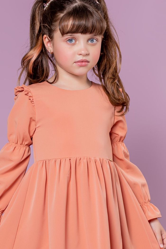 Vestido de malha crepe