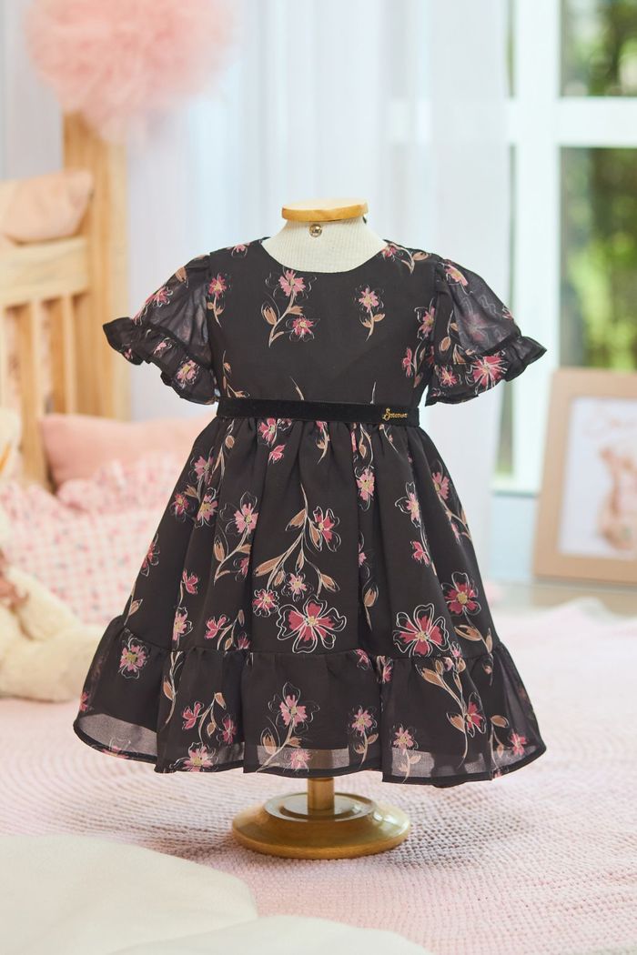 Vestido de siena estampado