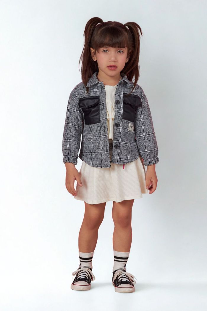 Camisa xadrez de alfaiataria