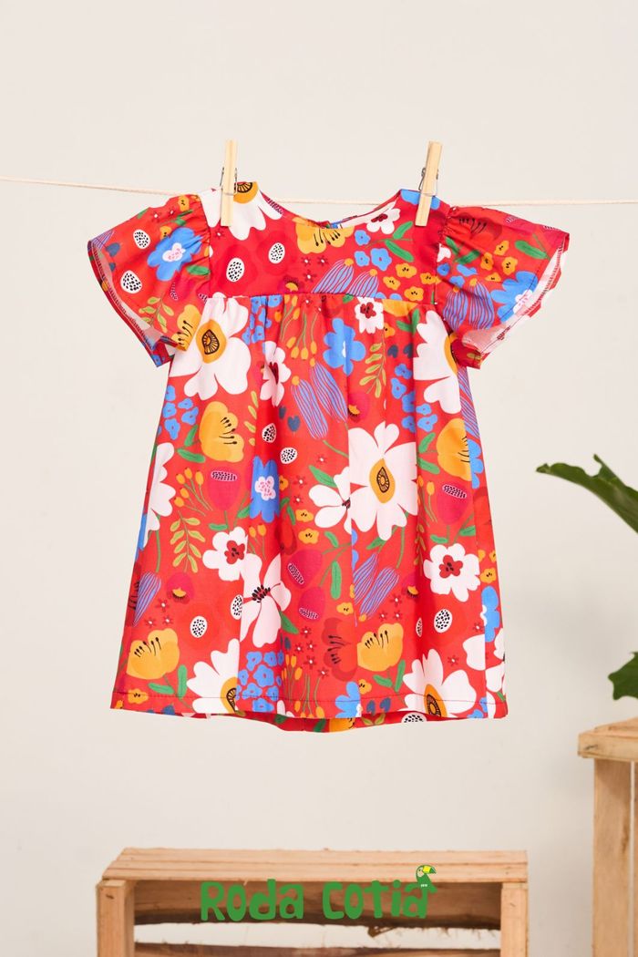 Vestido baby estampado